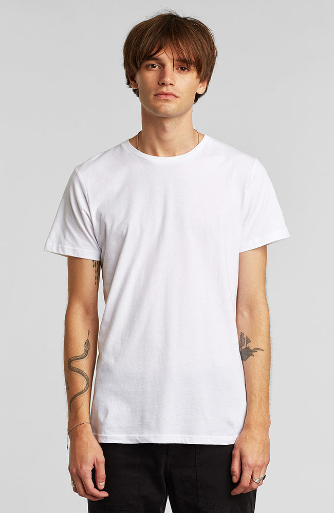 Dedicated Stockholm 3-pack of white men's shirts | Sophie Stone