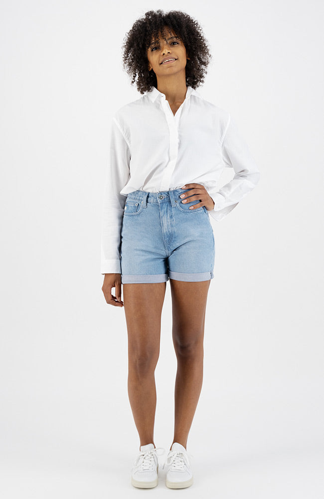 MUD jeans Marilyn short Sun Stone made of organic cotton | Sophie Stone