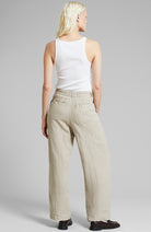 Dedicated Vickleby linen pants ecru | Sophie Stone