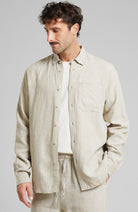 Dedicated Rute linen shirt ecru | Sophie Stone