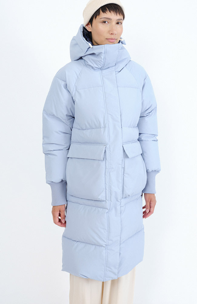 Embassy of Brick and Logs Ry puffer parka dusk gerecycled polyester | Sophie Stone 