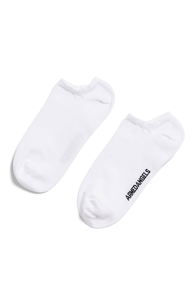 ARMEDANGELS Saalvo ankle socks white organic cotton unisex | Sophie Stone