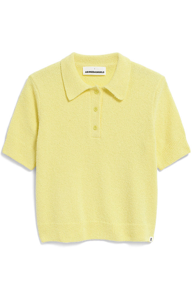 ARMEDANGELS Mathildiaas shirt yellow in organic cotton | Sophie Stone