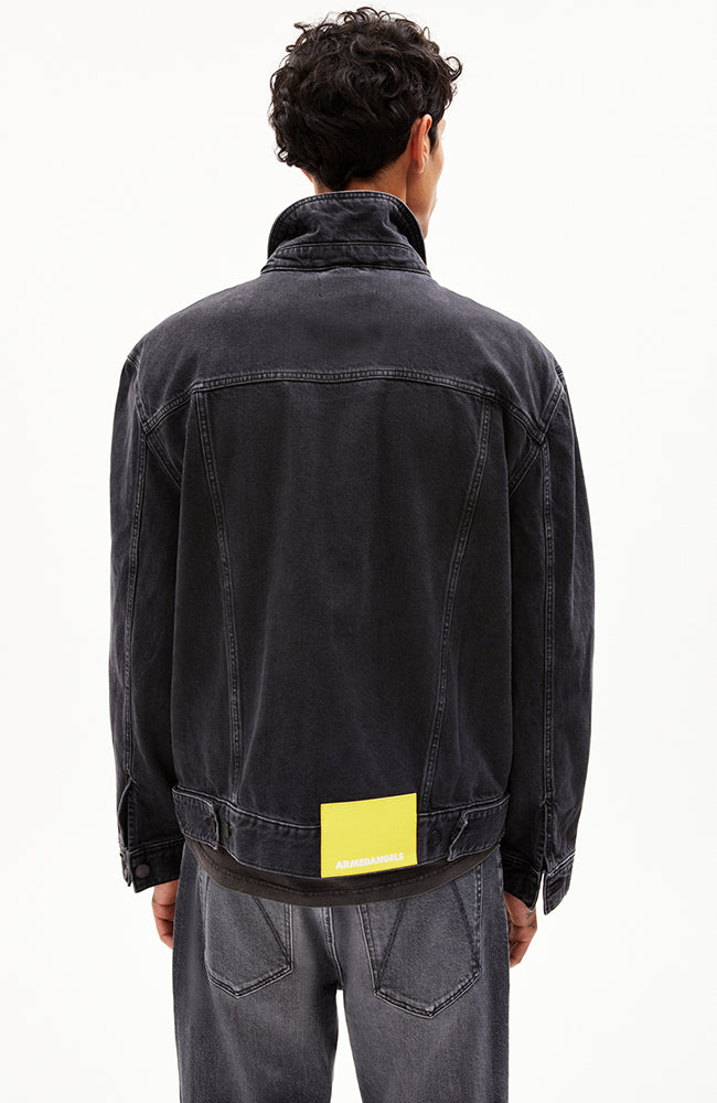 ARMEDANGELS Traaka jacket black from organic cotton | Sophie Stone