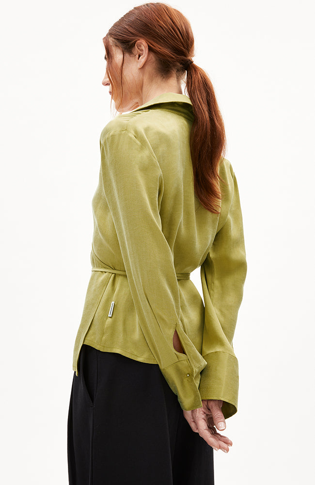 ARMEDANGELS Bejuraa blouse new moss | Sophie Stone