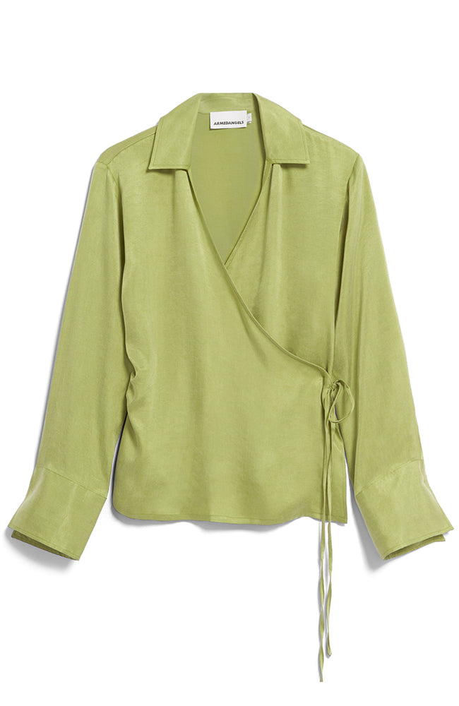 ARMEDANGELS Bejuraa blouse new moss | Sophie Stone