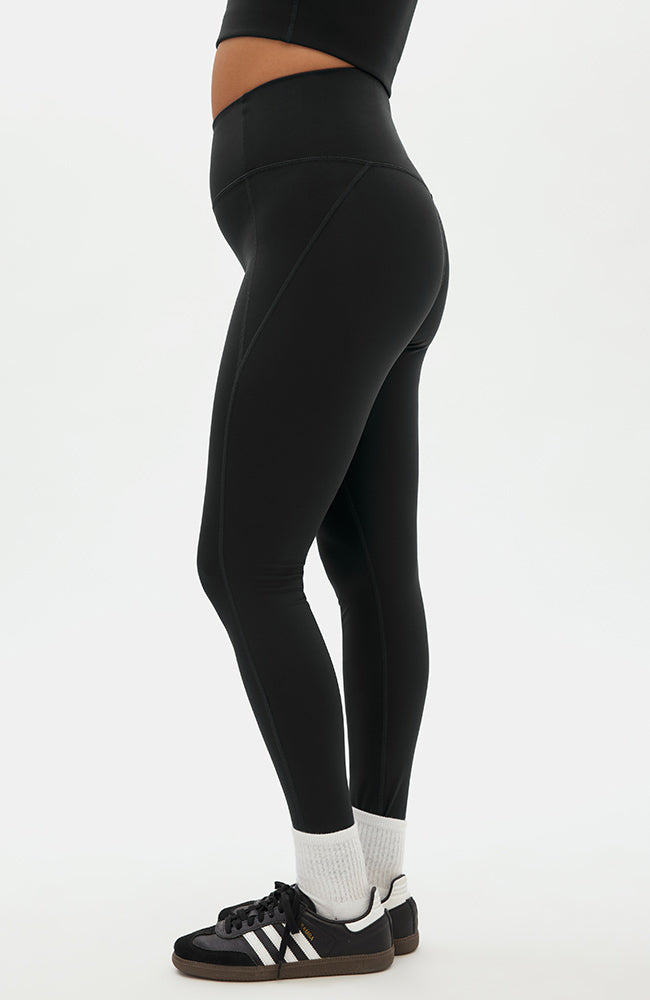 Girlfriend collective woman compressive high-rise leggings black RPET