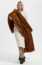 Alpaca Loca Scarf camel by Alpaca wool | Sophie Stone