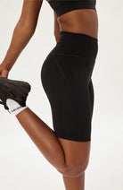 Girlfriend Collective Compressive high-rise bike shorts black rRPET | Sophie Stone