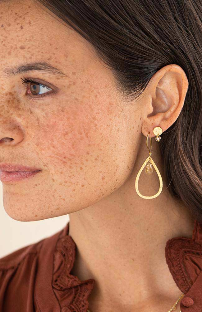 A Beautiful Story Affection citrine earrings | Sophie Stone