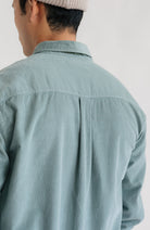 TWOTHIRDS Cook shirt misty blue from sustainable organic cotton for men | Sophie Stone