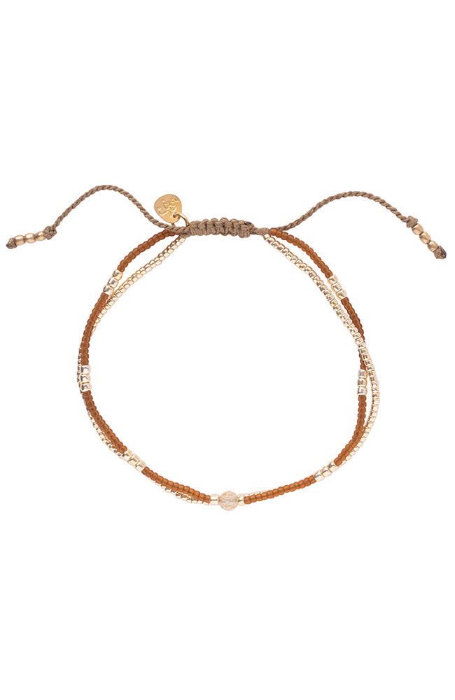 A Beautiful Story Willing Citrine Gold Bracelet from brass material | Sophie Stone