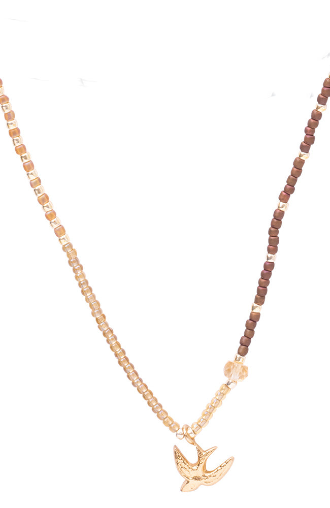 A Beautiful Story Feel citrine nacklace of durable gold-plated brass | Sophie Stone