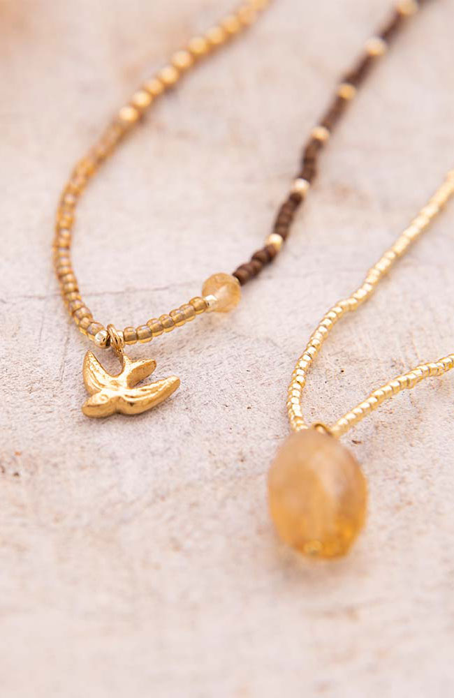 A Beautiful Story Feel citrine necklace | Sophie Stone