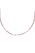 A Beautiful Story Brightly Rose Quartz Necklace from durable brass | Sophie Stone