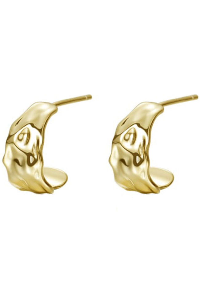 Jules Bean Demain ear studs gold-plated sterling silver | Sophie Stone