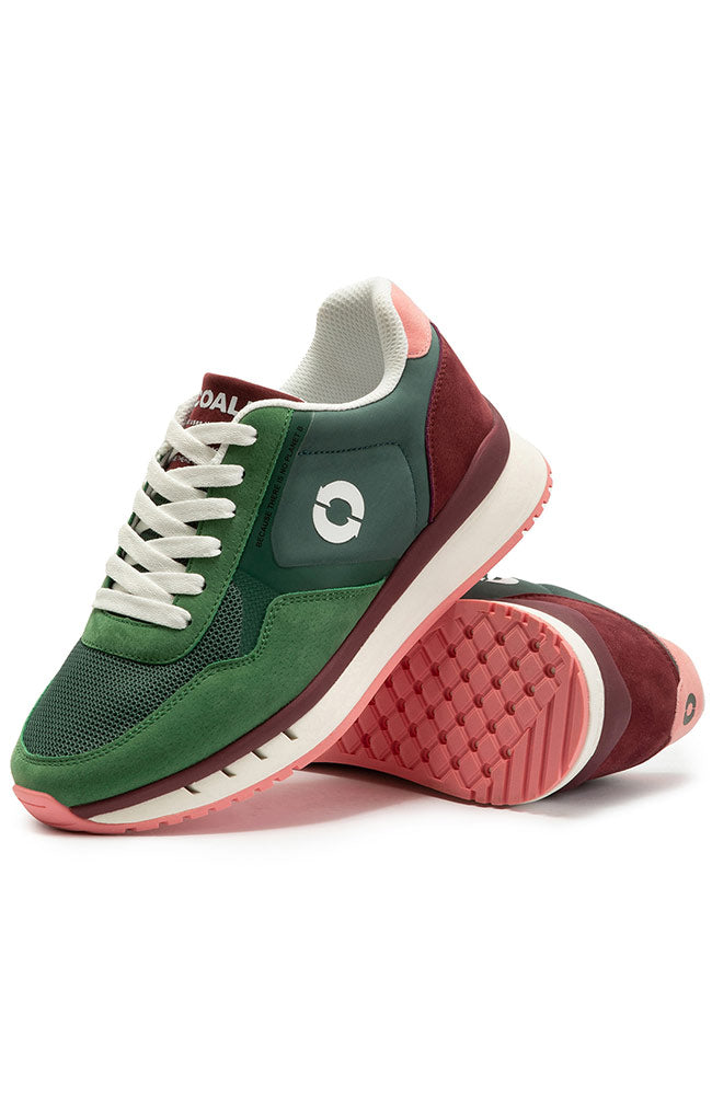 Ecoalf Cervino Emerald sustainable sneaker recycled plastic | Sophie Stone