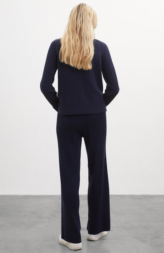 Ecoalf Cipre wide leg pants in recycled wool | Sophie Stone 