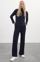 Ecoalf Cipre wide leg pants in sustainable recycled wool and acrylic | Sophie Stone 