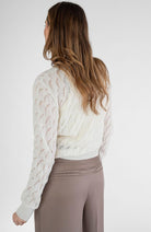 STORY OF MINE knitted cardigan off-white | Sophie Stone