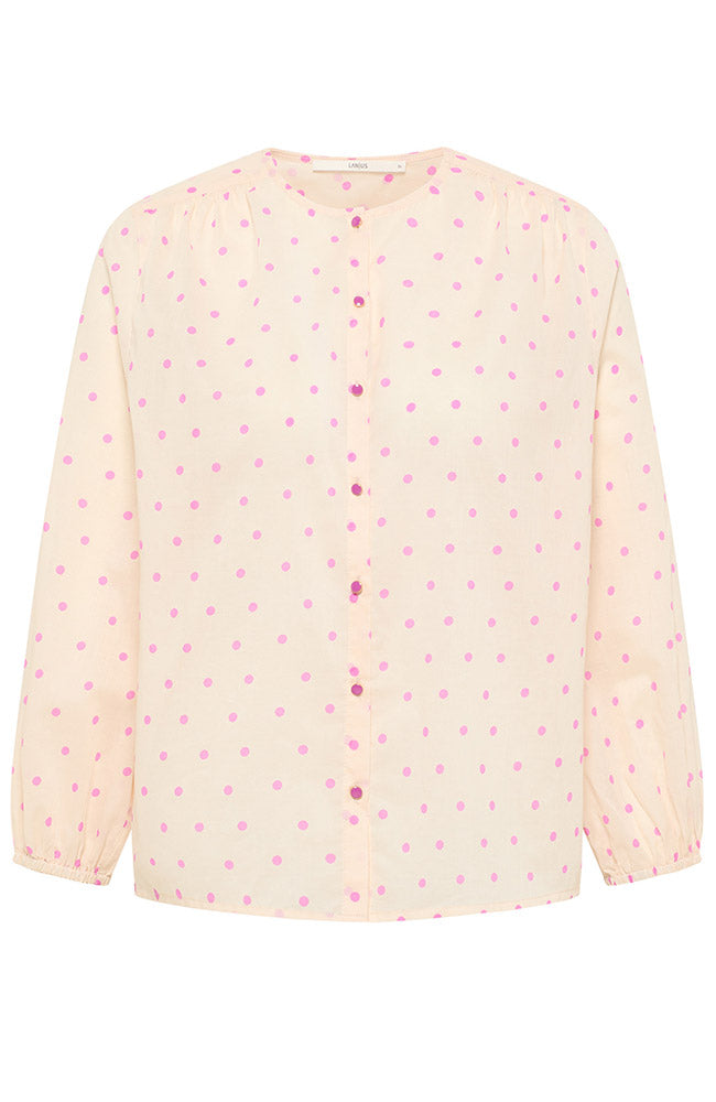 Lanius Blouse pink polka dots | Sophie Stone