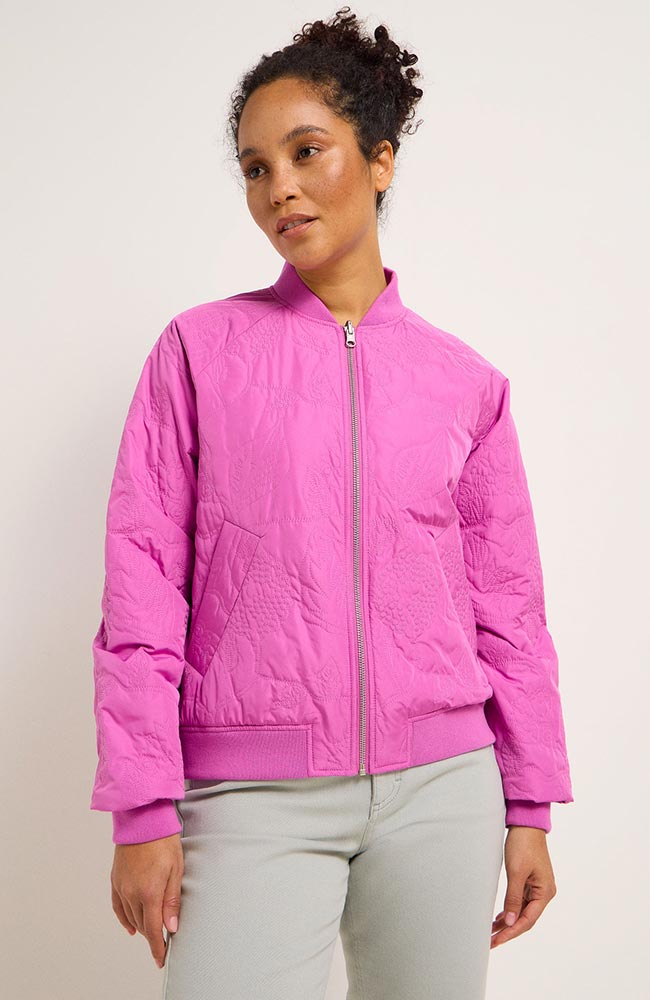 LANIUS Bomber jacket bloom in recycled polyester | Sophie Stone