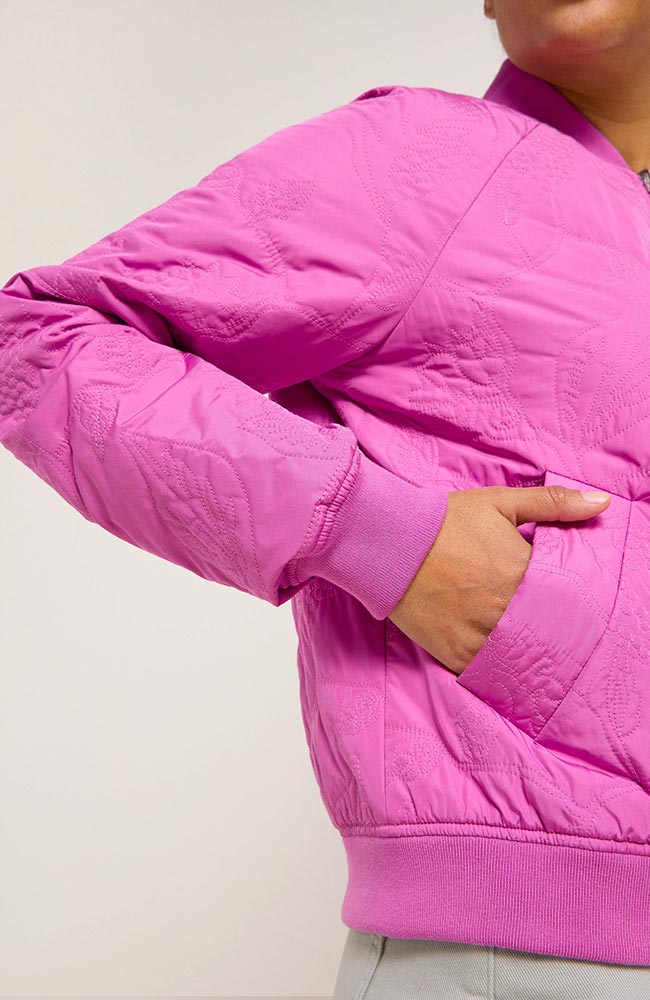 LANIUS Bomber jacket pink sustainable & fair GRS | Sophie Stone