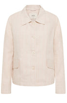 Lanius beige jacket made sustainable and fair from linen | Sophie Stone