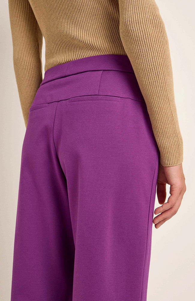 Lanius pants violet including organic cotton for women | Sophie Stone