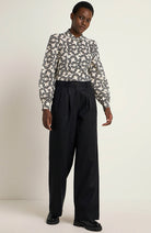 Lanius Marlene pants black from sustainable materials | Sophie Stone