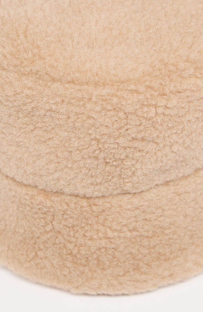 Lanius Teddy hat beige in wool and cotton | Sophie Stone