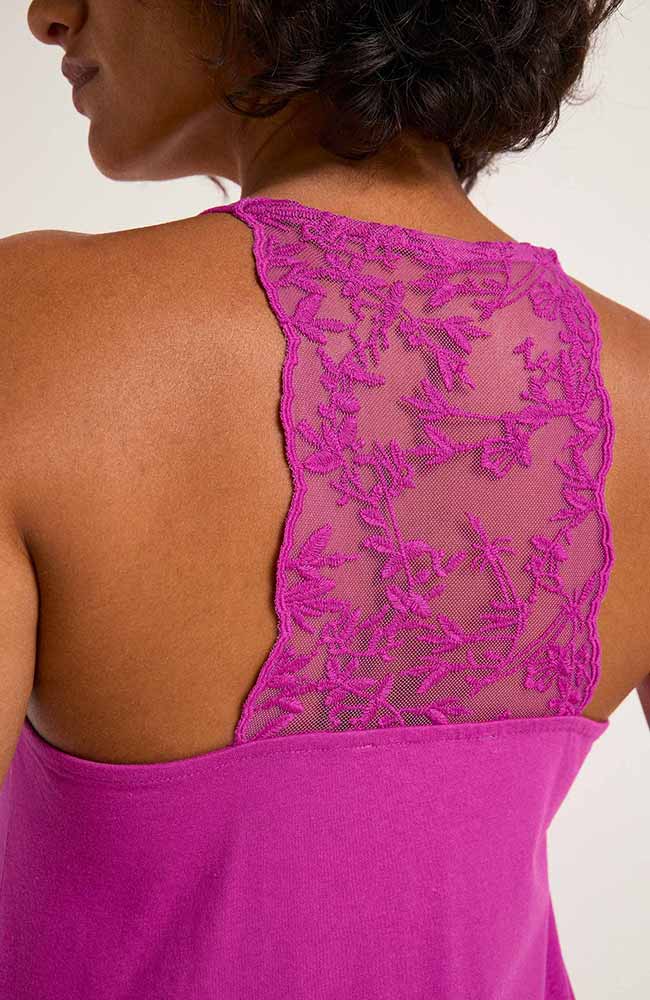 Lanius top with lace pink | Sophie Stone