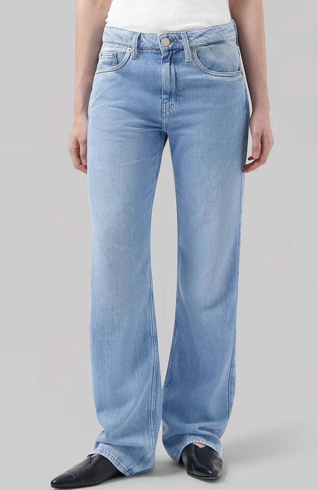 MUD jeans Loose Jamie Flow jeans Stone Vintage by cotton ladies | Sophie Stone