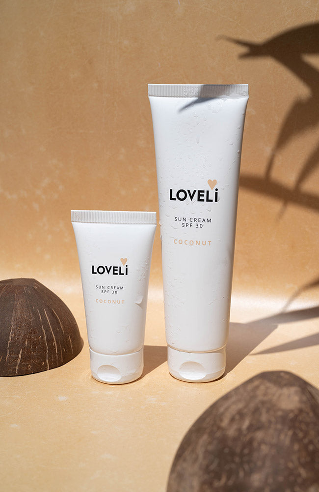 Loveli Sun Cream Coconut 150ml natural | Sophie StoneLoveli Sun Cream Coconut 50ml natural | Sophie Stone