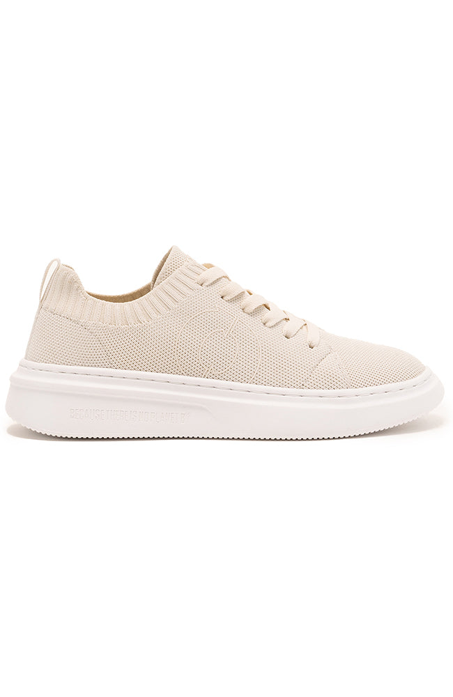 Ecoalf Bermudas sneaker off white from recycled PET for women | Sophie Stone