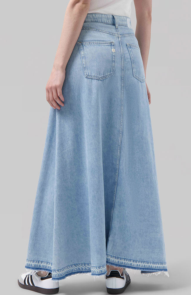 MUD jeans Max Flow denim skirt Stone Vintage by cotton | Sophie Stone