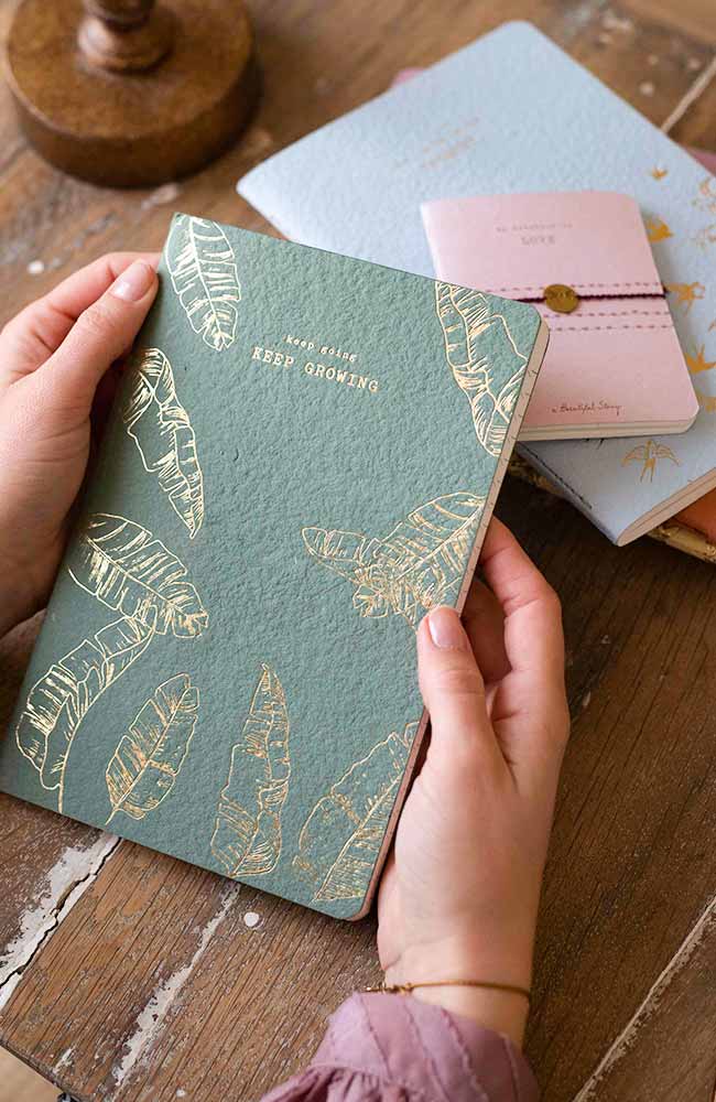 A Beautiful Story Notebook various colors of recycled cotton paper | Sophie Stone