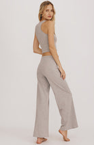 Organic Basics Core Sport straight pants gray in organic cotton | Sophie Stone