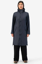 MAIUM woman raincoat Original navy from recycled polyester | Sophie Stone 