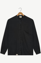 NEW OPTIMIST Scia blouse black from more durable TENCEL for women | Sophie Stone