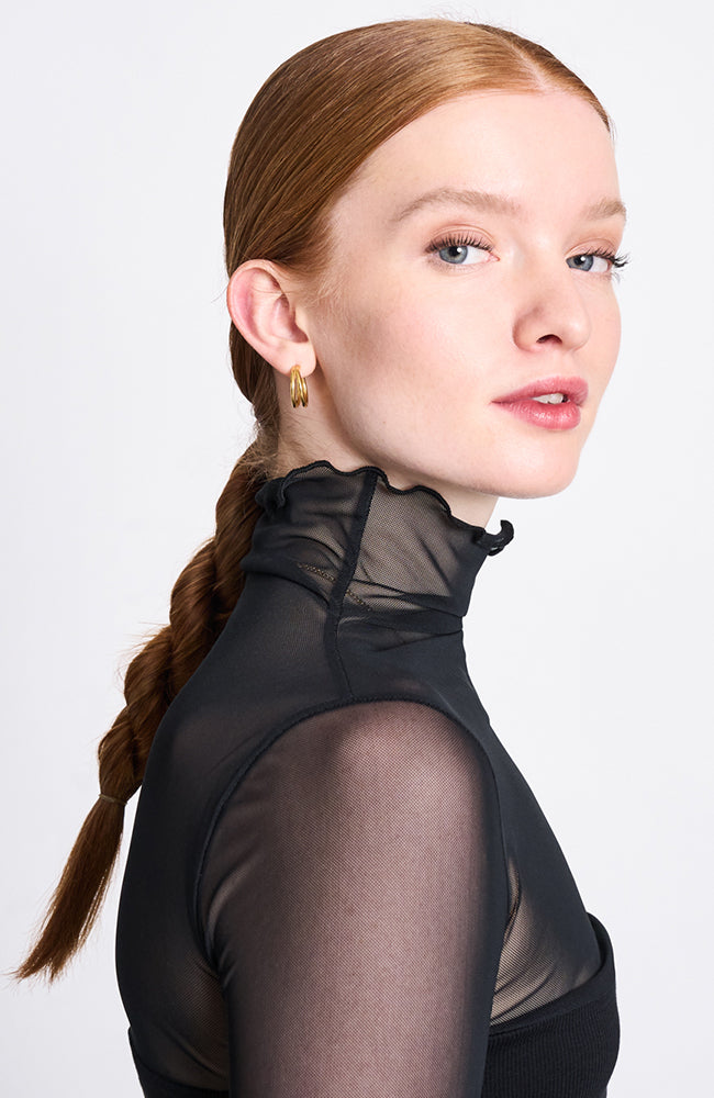 JAN 'N JUNE Pluie turtleneck mesh | Sophie Stone