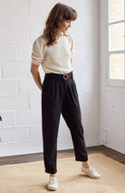 TWOTHIRDS Takaroa pants black in lyocell TENCEL | Sophie Stone