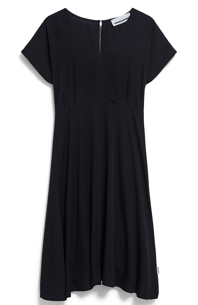 ARMEDANGELS Aalbine dress black TENCEL ladies | Sophie Stone