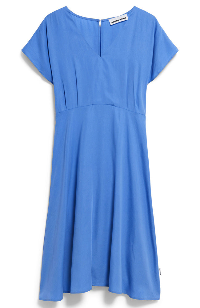 ARMEDANGELS Aalbine dress blue bloom TENCEL ladies | Sophie Stone