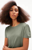 ARMEDANGELS Alejandraa t-shirt gray green by Ecovero | Sophie Stone