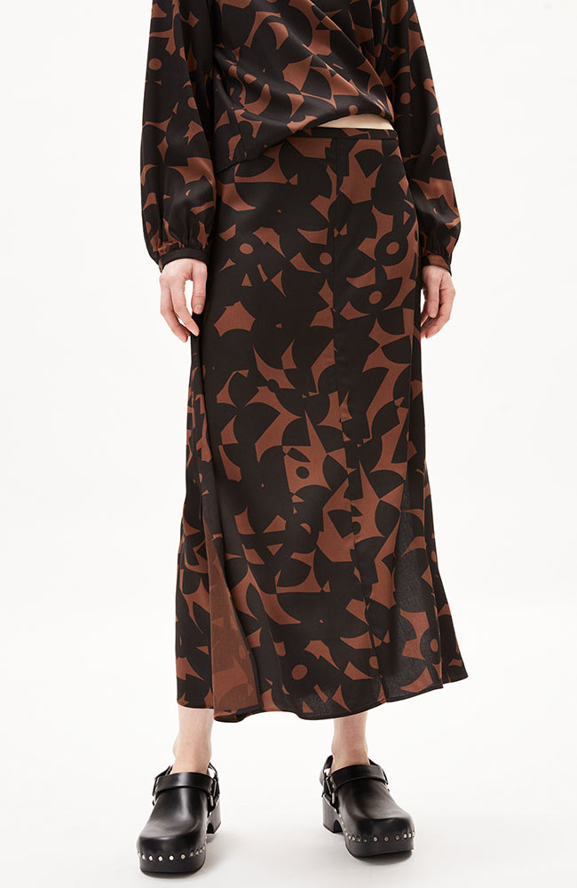 ARMEDANGELS Araace abstract rok 100% LENZING™ ECOVERO™ viscose | Sophie Stone