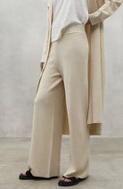 Ecoalf Aruca pants ecru sand color from sustainable materials | Sophie Stone