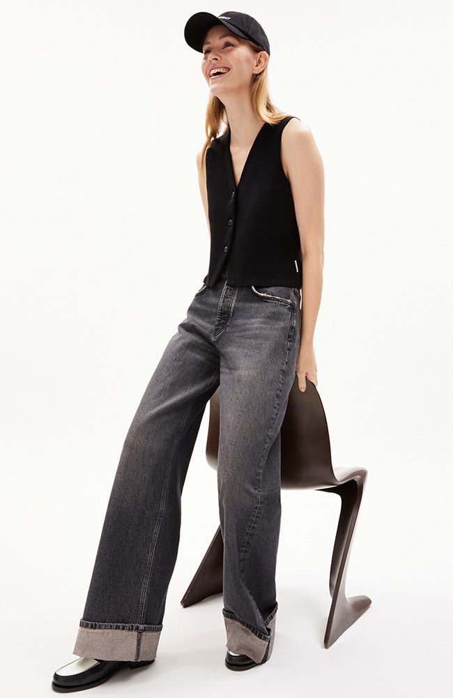 ARMEDANGELS Blinaa wide leg jeans recycled cotton | Sophie Stone