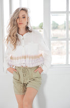 STORY OF MINE Dip Dye blouse made of linen | Sophie Stone
