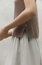 ECOALF Cidro knit top in sustainable recycled cotton and linen | Sophie Stone